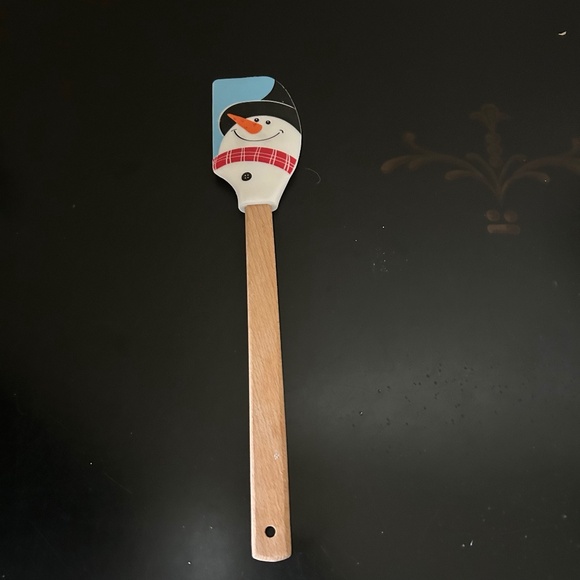 Wooden Snowman Spatula. NWOT - Picture 1 of 3
